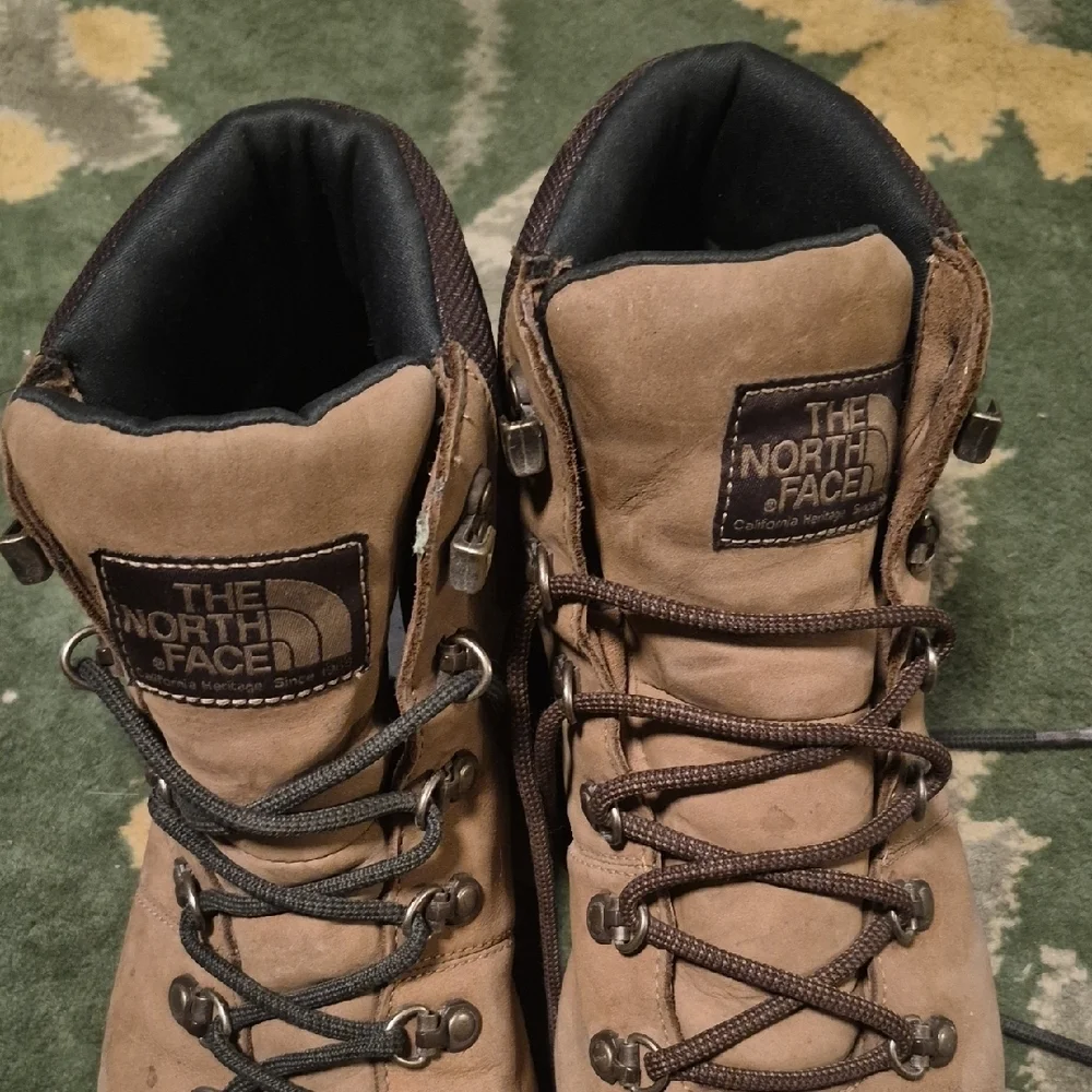 The North Face Men's Tan Leather Boots